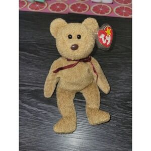 Ty Beanie Babies Curly The Bear